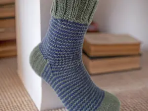 Hand Knit Women Wool Socks Gina