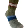 Hand Knit Women Wool Socks Multicolor